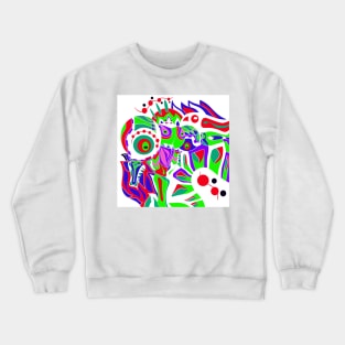 aztec warrior ecopop Crewneck Sweatshirt